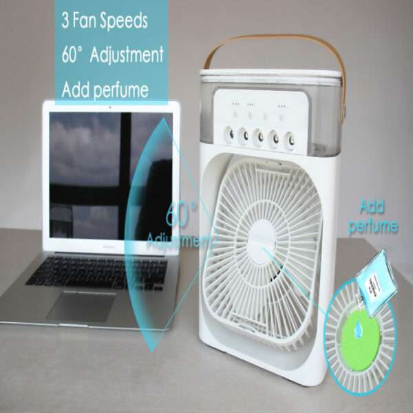 Mini Size 5 Fan Air Cooler ( Mini cooling fan)