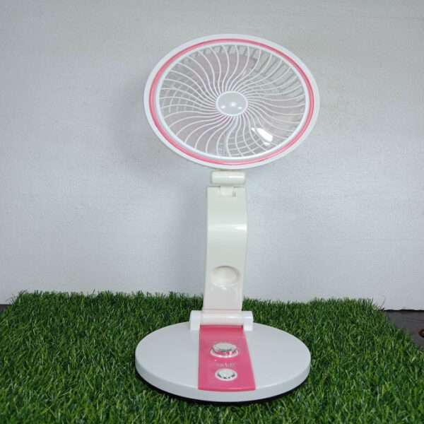 High speed Rechargeable Folding Fan With Led Light