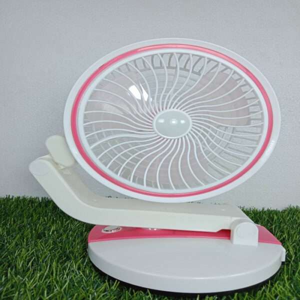 High speed Rechargeable Folding Fan With Led Light