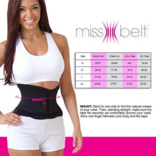 Miss Belt Instant Hourglass Body Shaper Slimming Nude