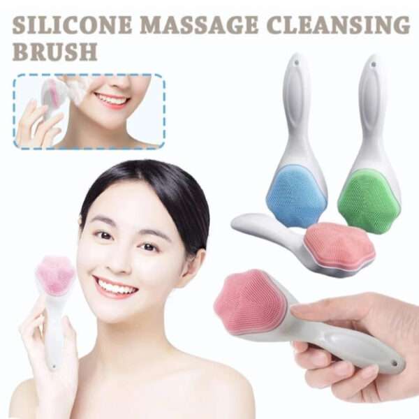 Beauty Cleanse (Silicone Face Scrubber 1pc Facial Cleansing Brush