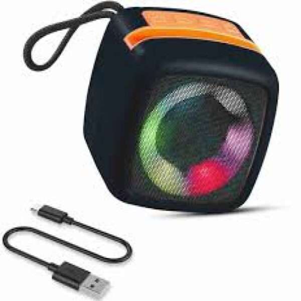 Wireless Portable Rechargeable Mini Disco Speaker X-911 with Bluetooth, FM Radio, AUX, TF Memory Card Reader and USB Pen Drive