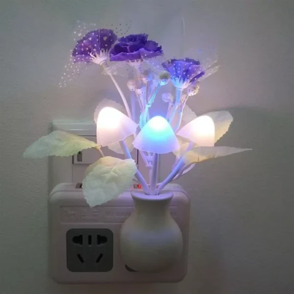 LED Mushroom Night Light Lamp