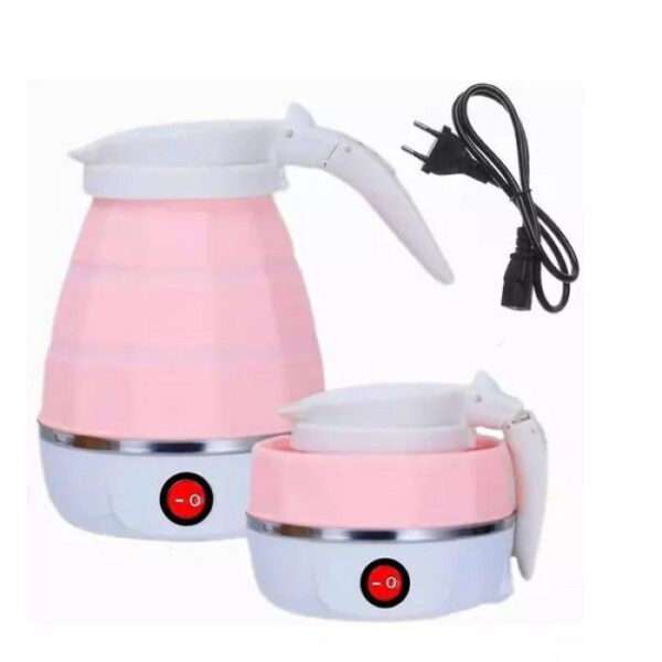 Travelling Folding Kettle Electric Silicone Foldable Water Kettles Compression