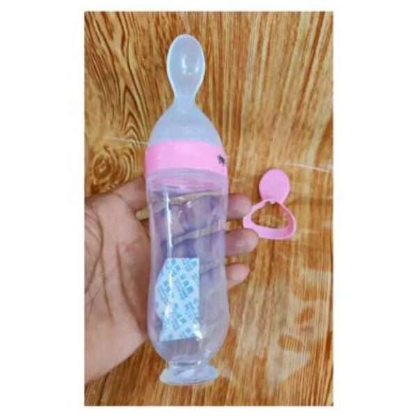 Silicone Spoon Feeder Hard Spoon 90 ML - 1 piece