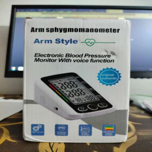 Electronic Blood Pressure Monitor with Voice Function