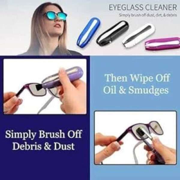 Peeps Eyeglass Cleaner - Lens Cleaner for Eyeglasses and Sunglasses - Glasses Cleaner for All Types of Eye Wear