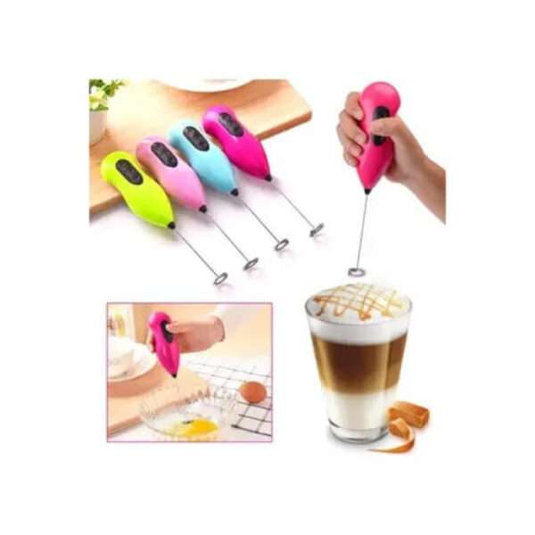 Mini Portable Hand Blender For Lassi. Milk. Coffee. Mixer-Battery Operated..Coffee Beater Coffee Milk Drink Electric Whisk Mixer