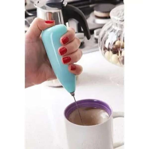 Mini Portable Hand Blender For Lassi. Milk. Coffee. Mixer-Battery Operated..Coffee Beater Coffee Milk Drink Electric Whisk Mixer