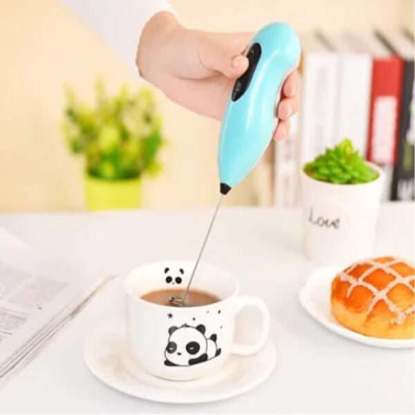 Mini Portable Hand Blender For Lassi. Milk. Coffee. Mixer-Battery Operated..Coffee Beater Coffee Milk Drink Electric Whisk Mixer