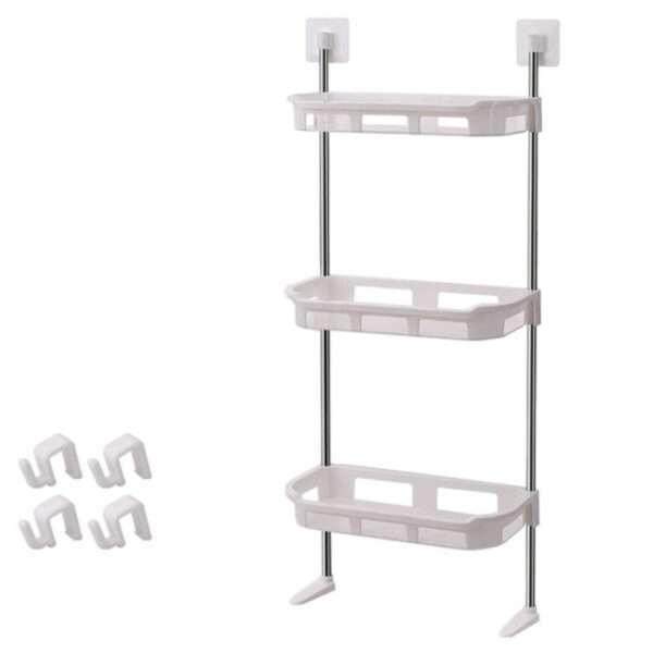 3 Tier Multifunctional Kitchen & Bathroom Wall Hanging Storage Rack