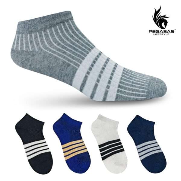 5 pairs of premium quality socks combo pack.